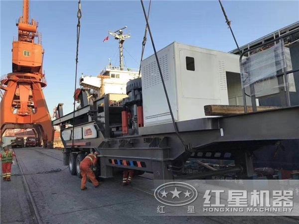 移动破碎站发货图 移动破碎站发货图