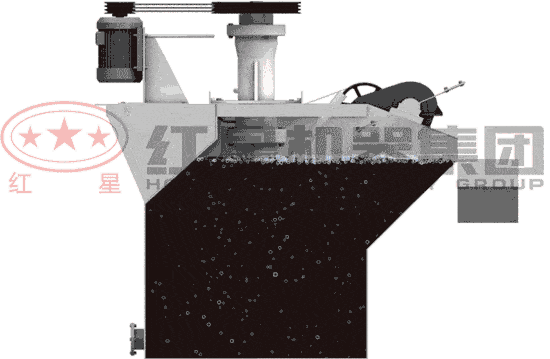 浮选机工作原理图 浮选机工作原理图