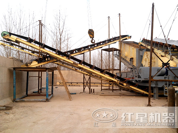 陕西商洛某环保砂石料厂引进易彩堂日产2000吨汽车式流动粉碎 陕西商洛某环保砂石料厂引进易彩堂日产2000吨汽车式流动粉碎