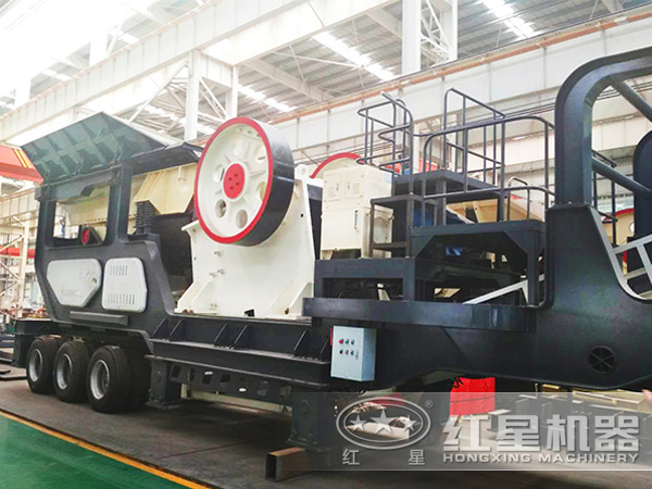 轮胎颚式碎石机 轮胎颚式碎石机