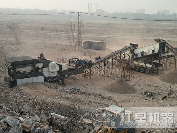 建筑垃圾破碎站 建筑垃圾破碎站