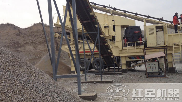HX系列移动磕石子机 HX系列移动磕石子机