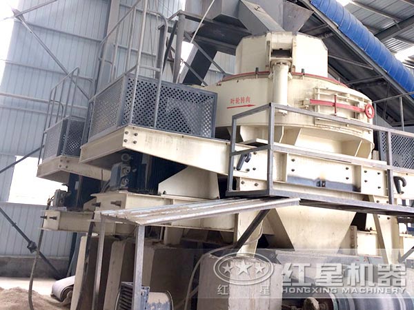 安徽涡阳制砂生产线现场图 安徽涡阳制砂生产线现场图