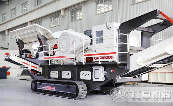 履带式流动石子机图 履带式流动石子机图