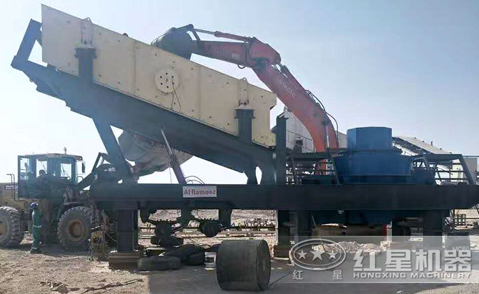 移动制砂机 移动制砂机