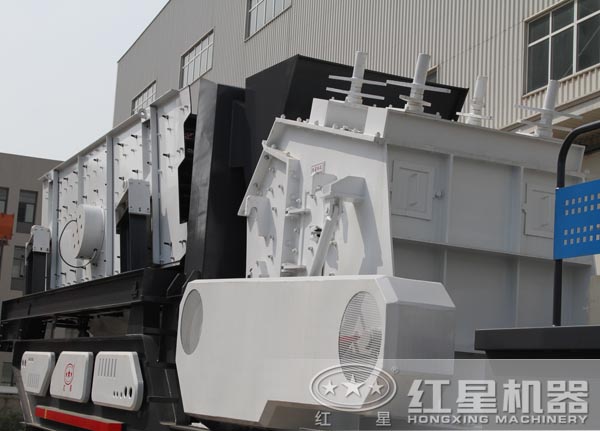 反击破碎和振动筛一体机 反击破碎和振动筛一体机