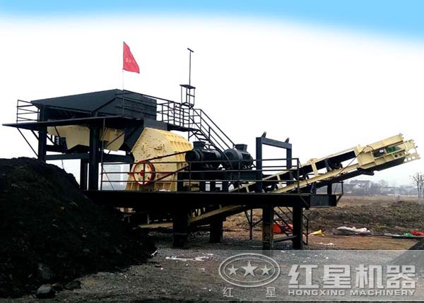 移动碎石机用于煤炭破碎 移动碎石机用于煤炭破碎