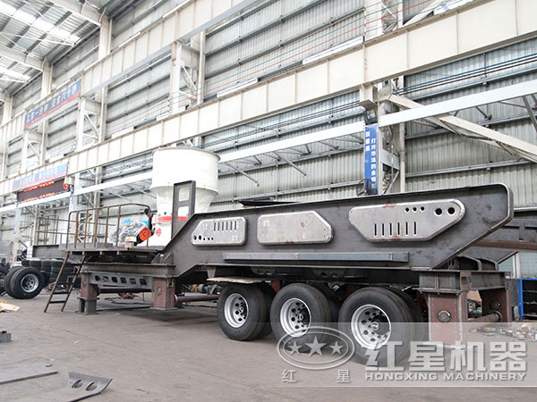 圆锥式移动破碎机 圆锥式移动破碎机