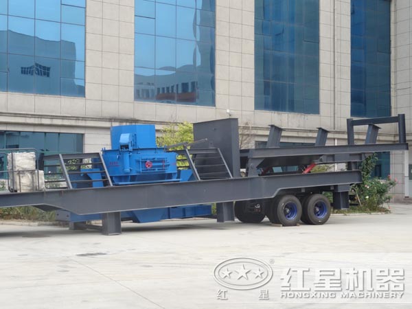 车载移动制砂机 车载移动制砂机