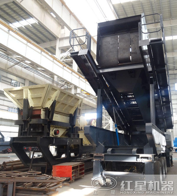 破碎筛分一体机生产车间 破碎筛分一体机生产车间