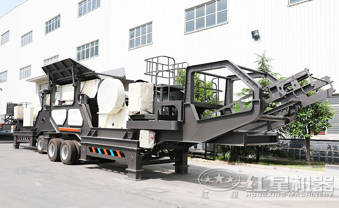 小型移动鄂式破石机 小型移动鄂式破石机