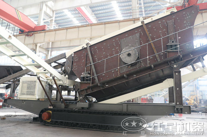 履带式筛分标准型移动破碎站 履带式筛分标准型移动破碎站