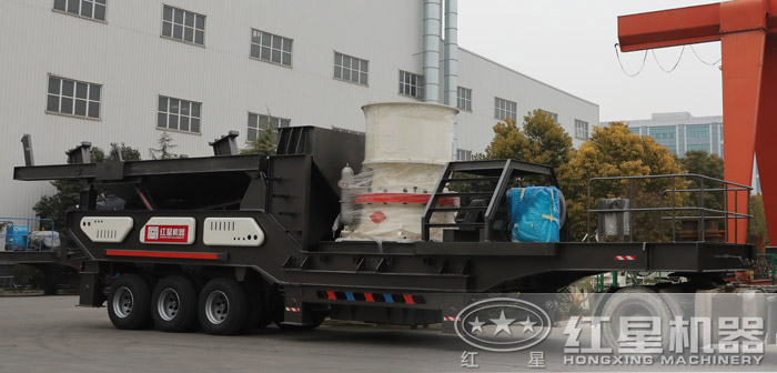 新型移动单缸破碎机发货图 新型移动单缸破碎机发货图