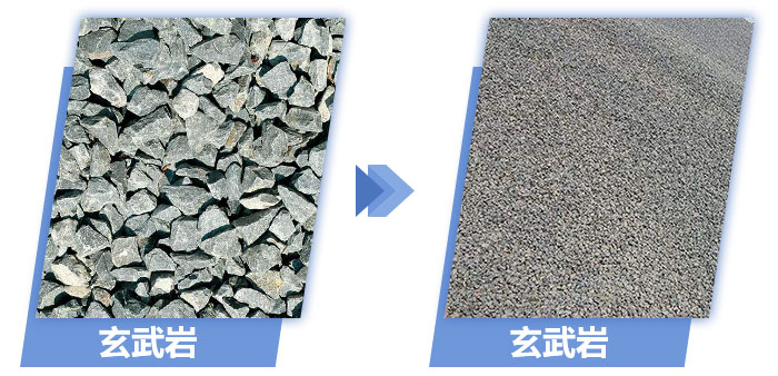 玄武岩制沙成品 玄武岩制沙成品