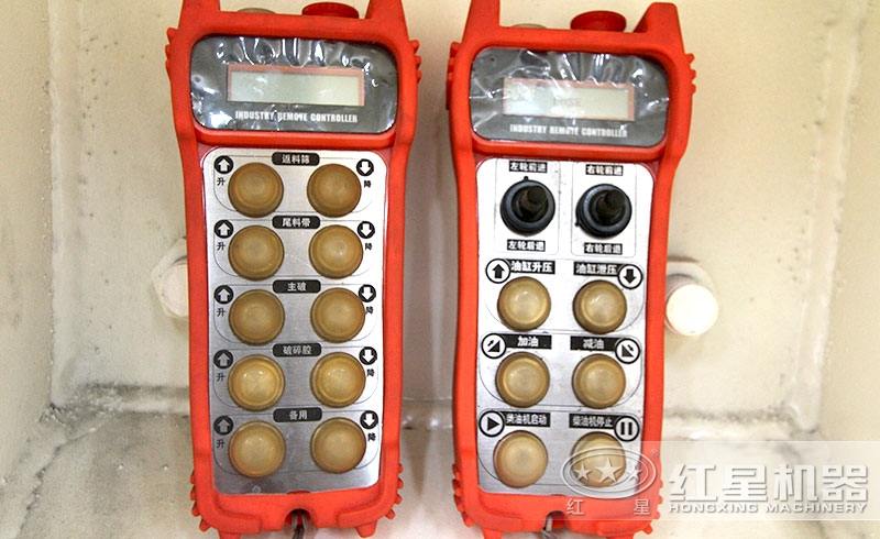 履带石灰石移动式破碎机遥控器 履带石灰石移动式破碎机遥控器