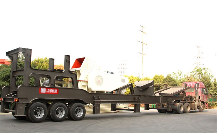 易彩堂石灰石移动式破碎机发货了 易彩堂石灰石移动式破碎机发货了