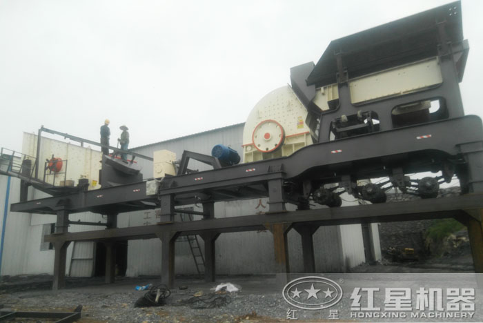 锤式破碎筛分一体化生产线 锤式破碎筛分一体化生产线