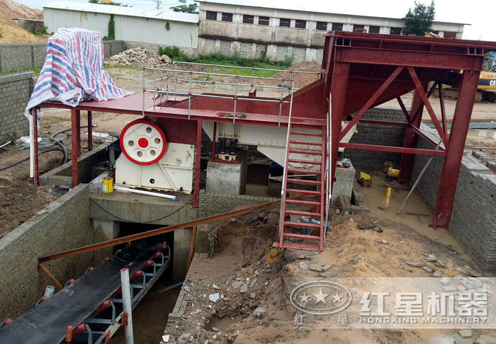 采用hd86颚式破碎机 采用hd86颚式破碎机