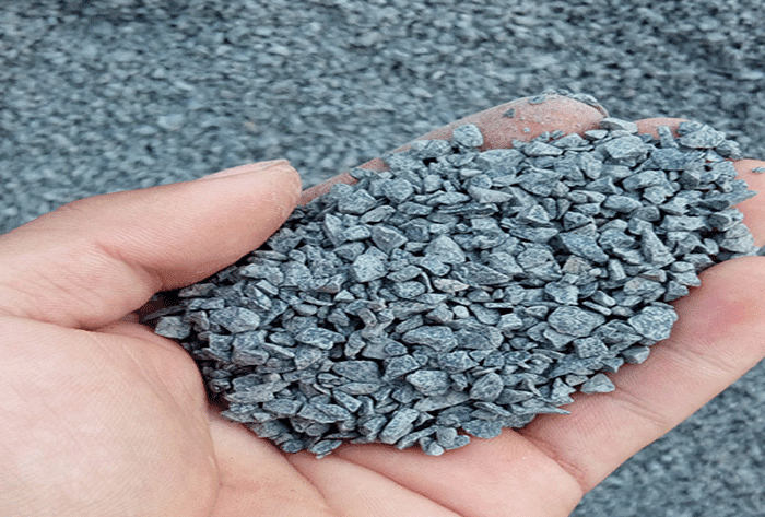 细碎之后的青石成品 细碎之后的青石成品