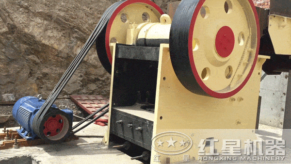 颚式破碎机施工现场 颚式破碎机施工现场