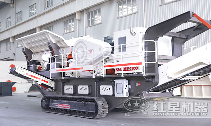 履带移动碎石整形机 履带移动碎石整形机