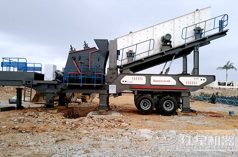 海南三亚反击式破碎机施工现场 海南三亚反击式破碎机施工现场