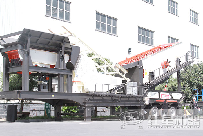 易彩堂可移动破碎机用户参观 易彩堂可移动破碎机用户参观