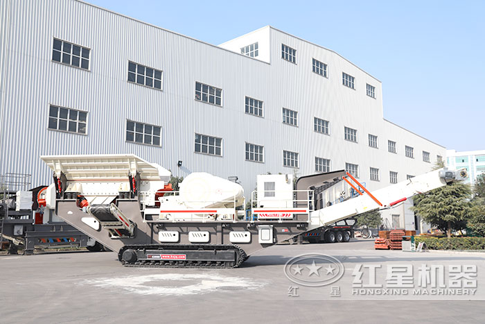 履带移动粉碎石头设备 履带移动粉碎石头设备