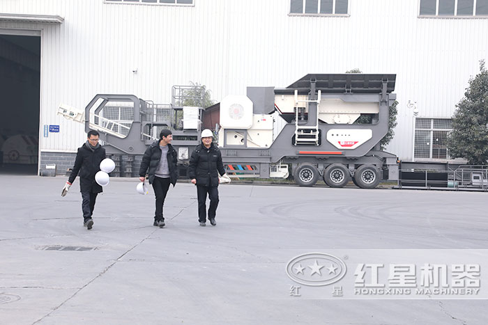 用户到易彩堂车间实地考察 用户到易彩堂车间实地考察