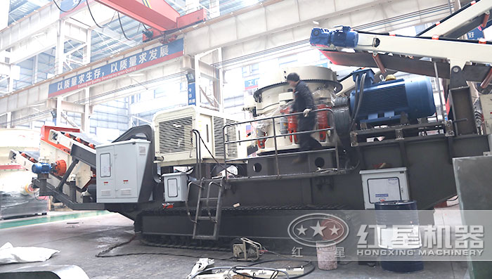 搭在圆锥破碎机 搭在圆锥破碎机