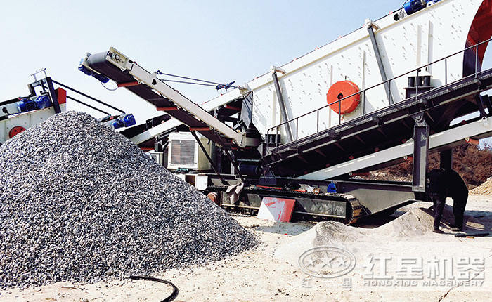 �Ĵ��ƶ�ɰʯ���豸��ҵ�ֳ�