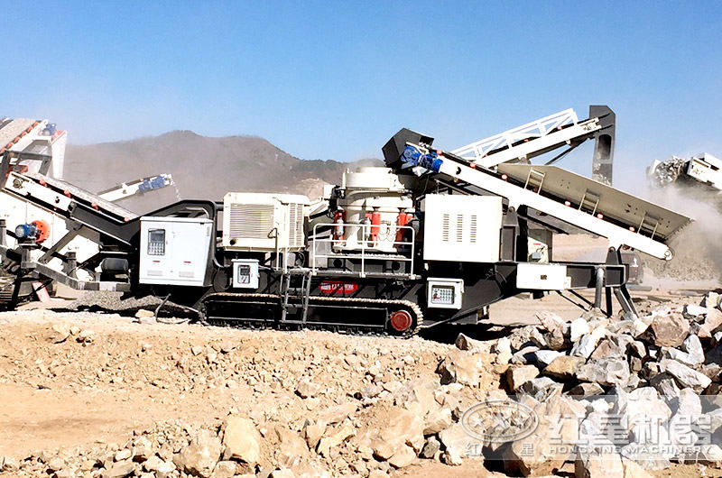 搭在圆锥破碎机 搭在圆锥破碎机