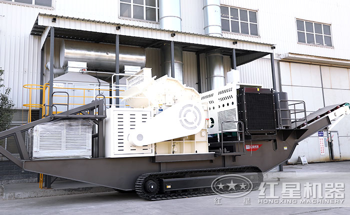 易彩堂履带移动磕石机 易彩堂履带移动磕石机