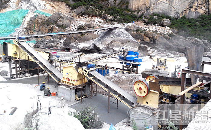 鹅卵石制砂生产线工艺流程 鹅卵石制砂生产线工艺流程