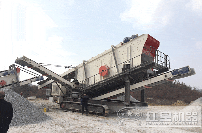 履带移动碎石机 履带移动碎石机