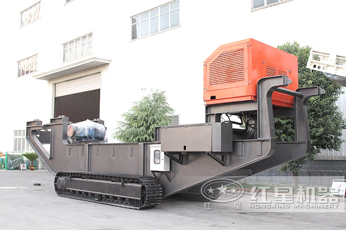 全自动移动式履带建筑垃圾破碎机配置电机 全自动移动式履带建筑垃圾破碎机配置电机