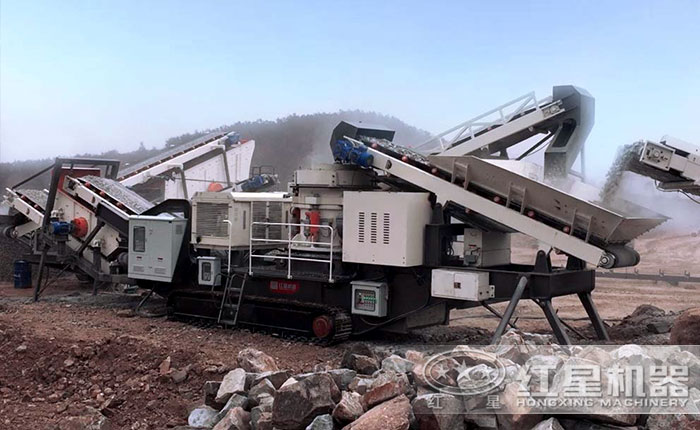 履带移动砸石机 履带移动砸石机