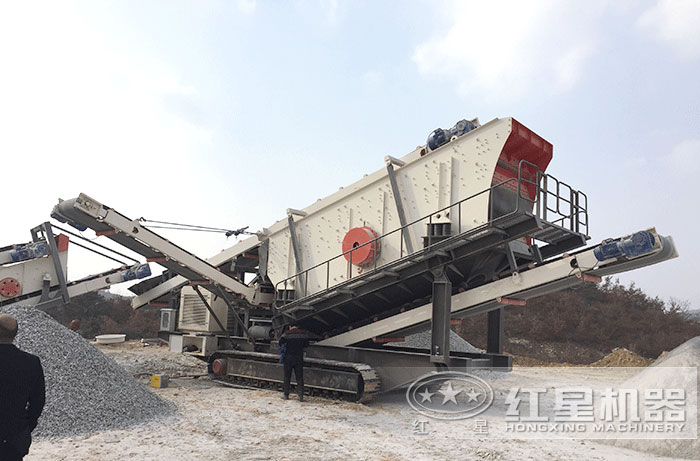 履带移动制砂机 履带移动制砂机