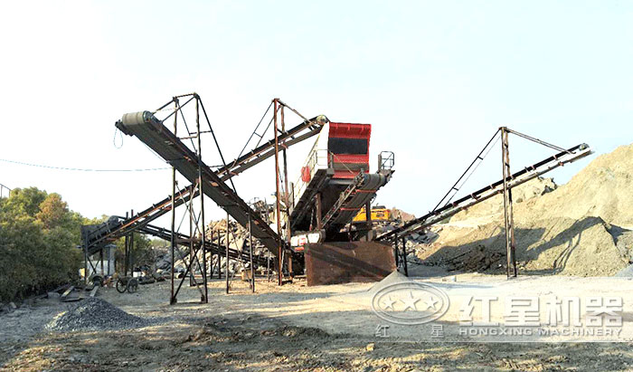 搭载反击破碎机 搭载反击破碎机