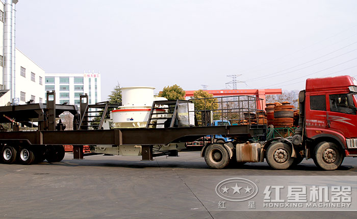 易彩堂小型一体式制砂机发货了 易彩堂小型一体式制砂机发货了