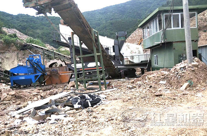 移动沙石破碎机 移动沙石破碎机