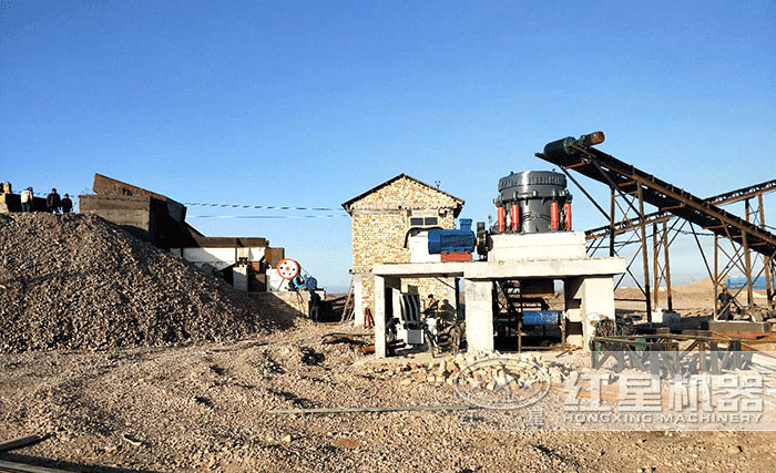 生产建筑石子用户现场 生产建筑石子用户现场