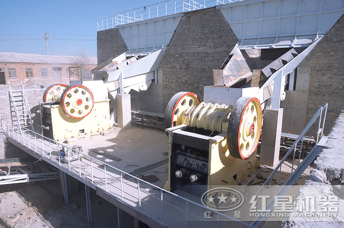 鄂式破碎机搭建的生产线 鄂式破碎机搭建的生产线