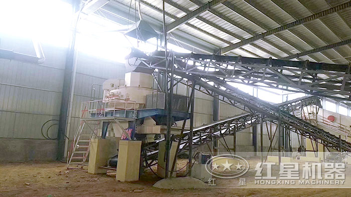 冲击式制砂机作业现场 冲击式制砂机作业现场