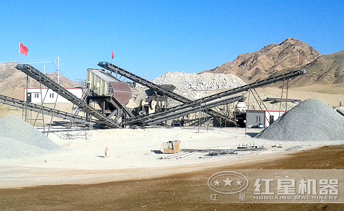 时产30方石子破碎生产线布局 时产30方石子破碎生产线布局