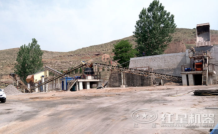 时产30方石子破碎生产线 时产30方石子破碎生产线