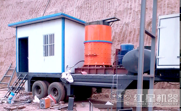 移动立式复合破碎机 移动立式复合破碎机