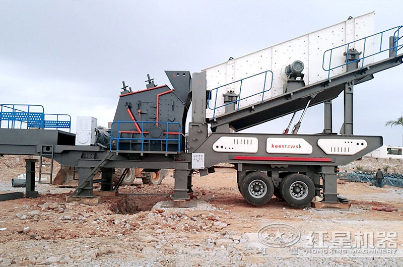 移动式小型车载移动破碎站 移动式小型车载移动破碎站