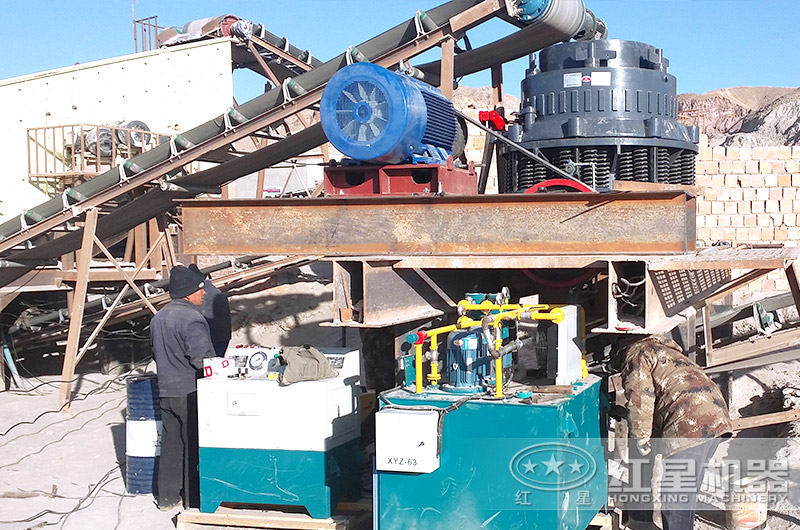 复合型圆锥破碎机客户现场 复合型圆锥破碎机客户现场