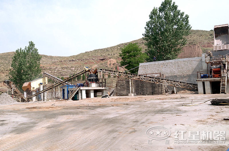 复合型圆锥破碎机客户制砂现场 复合型圆锥破碎机客户制砂现场